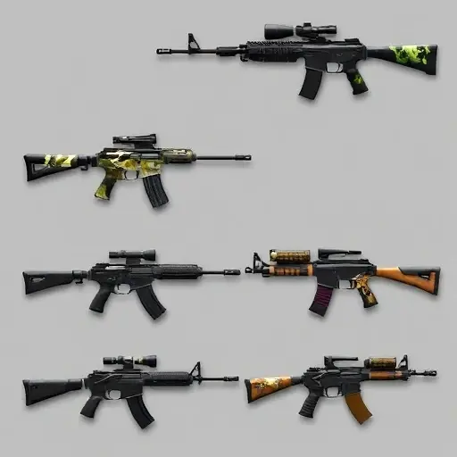 Skinbaron marketplace interface showing CS2 skin listings